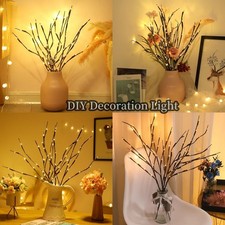 6x LED Twig Lights Prelit