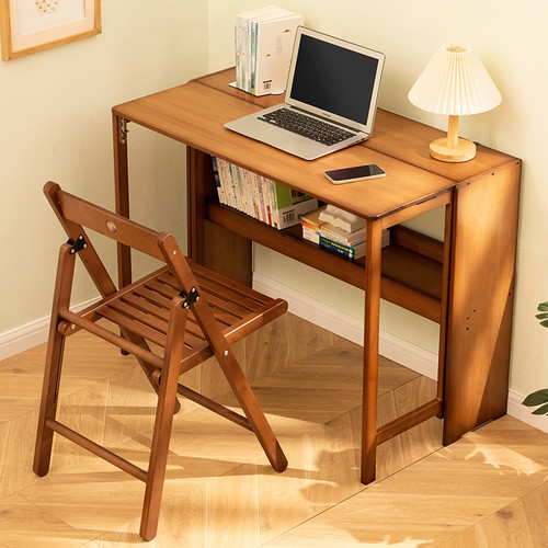 Modern bamboo folding desk - folding,