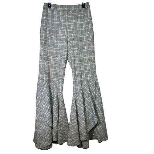 Topshop grey plaid high - plaid,