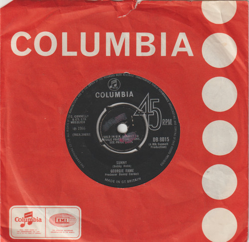 Georgie fame sunny - georgie,