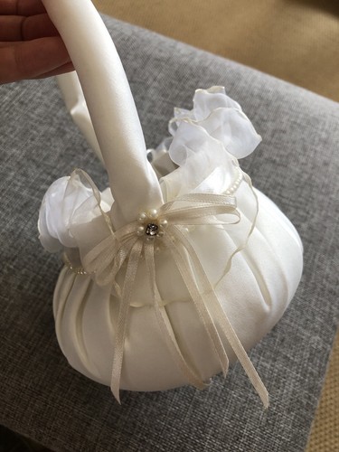 Flower girl basket for wedding - for,