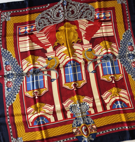 Cartier silk scarf - square, 85cm