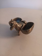Vintage Brass Donkey Mule With