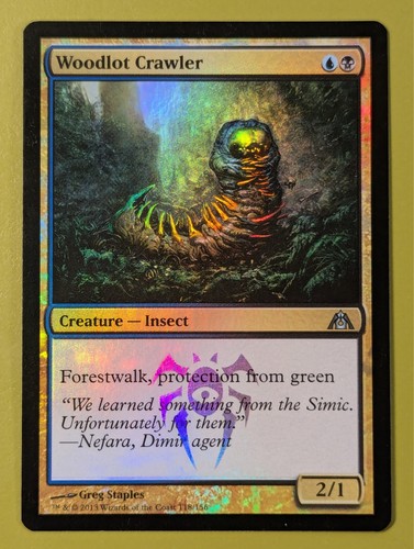 Foil woodlot crawler - foil, x1