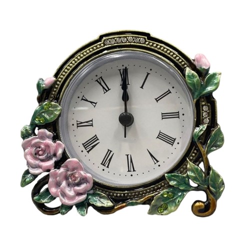 Antique look desktop clock - desktop,