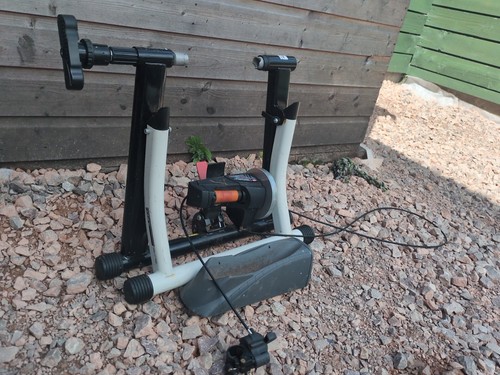 Bicycle trainer stationary - bicycle,