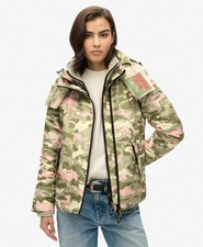 Superdry Womens Hooded Mountain Windbreaker Jacket