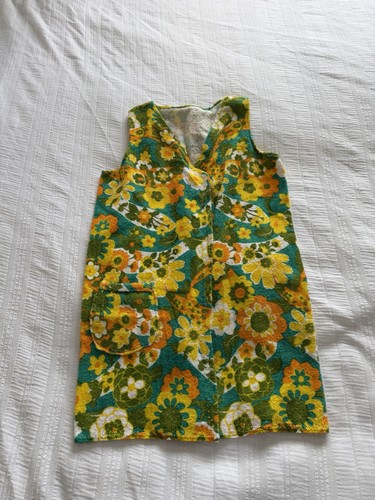 Vintage 1960s 70s blue green - vintage,