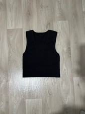 Primark Black Sleeveless Crop