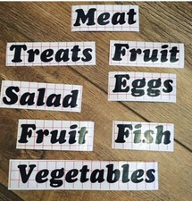 Vinyl Stickers, Labels Stacey Solomon, Hinch - Black White Silver Rose Gold BOLD