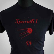 Sputnik T Shirt Retro Space