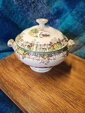 Copeland Spode Byron Small Tureen 1930s Vintage Bone China Spode's