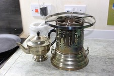 antique table cooker and