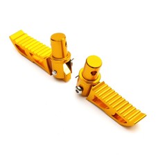 Gold alloy folding foot - gold,