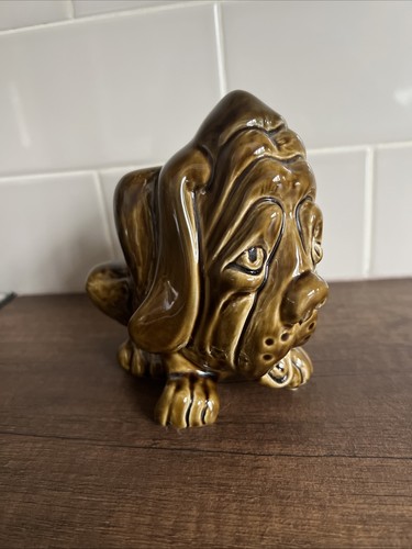 Sylvac ceramic bloodhound - ceramic,