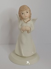 Belleek Living Angel Of Love Christmas Height 10.5cm Diameter 6.5cm VGC 