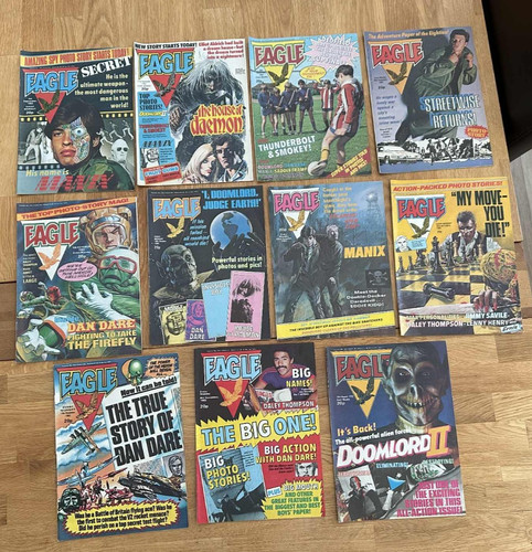Eagle comics issues - x,