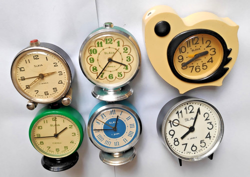 Set soviet alarm clocks - set, of