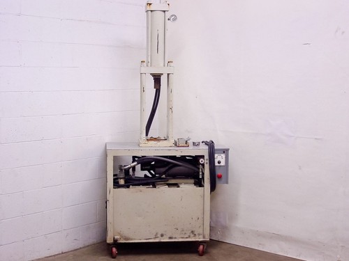 White hydraulic press - hydraulic, 16"