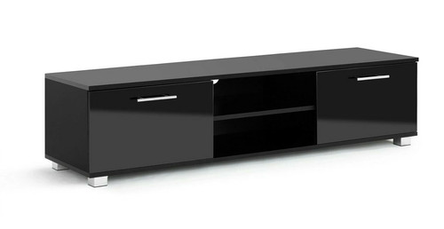 Black stand cabinet gloss - stand,