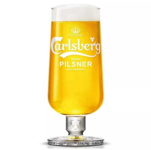 Carlsberg pint beer glasses - carlsberg,
