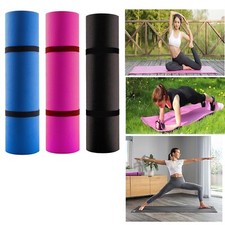 Yoga Eva Mat Gym Exercise 3mm Thick Fitness Pilates Mats Non Slip Foam 180x 61cm