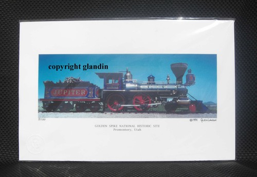 Panoramic print trains - print,