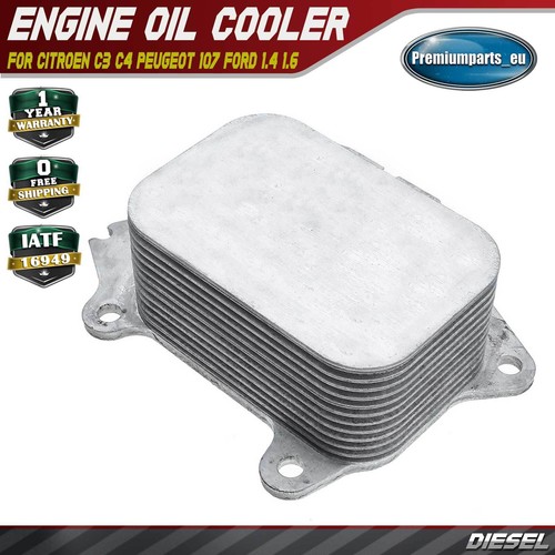 Engine oil cooler for - for, citroen