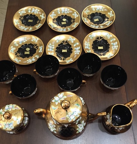 Czech bohemia glass tea - bohemia,