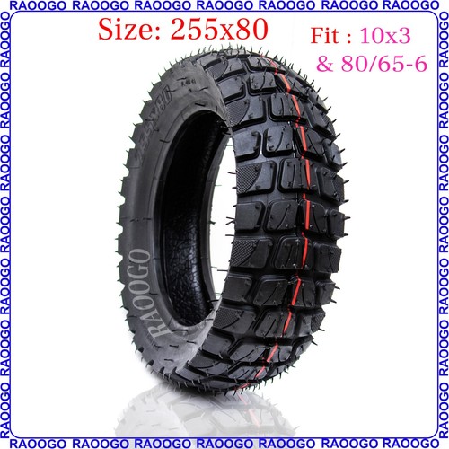 255x80 10x3 tire fit - &,