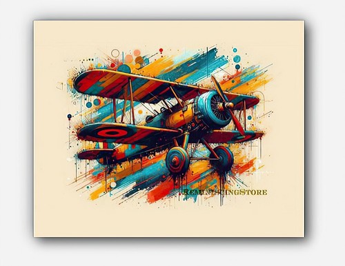 Vintage airplane nieuport - airplane,