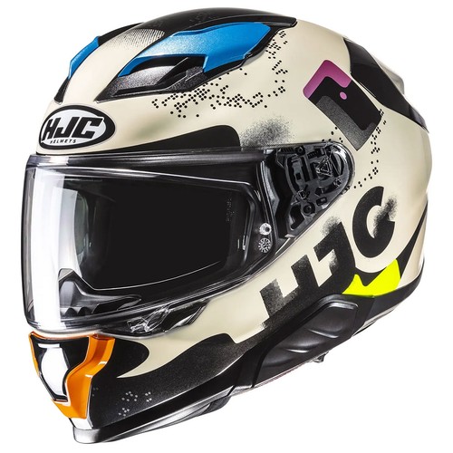 Hjc f71 faco mc28 blue - faco,