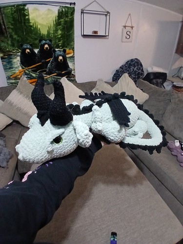 Dragon plush stuffed toy - stuffed,