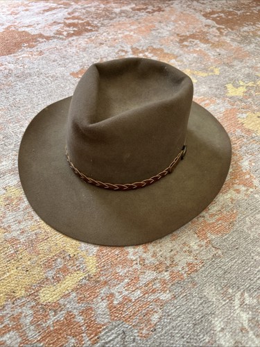 Akubra men brown felt - akubra,