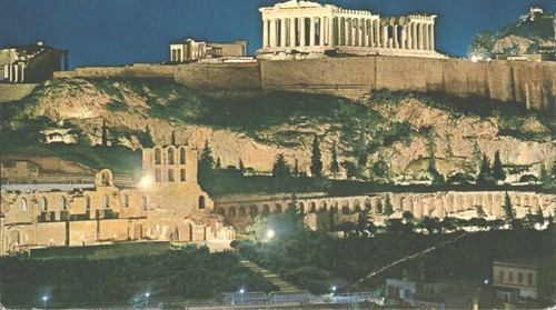 Vintage athens greece - vintage,
