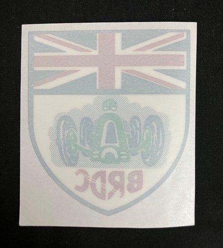 Brdc sticker british racing - brdc,