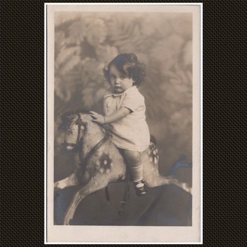 Toddler rocking horse - on,