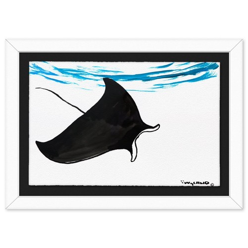Wyland original sumi ink - wyland-,