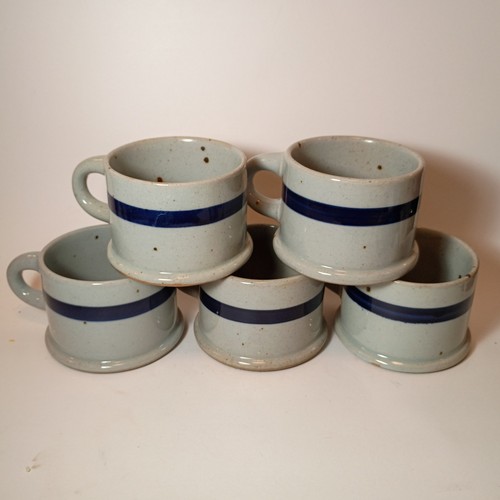 Dansk blt mugs speckled blue - 5,