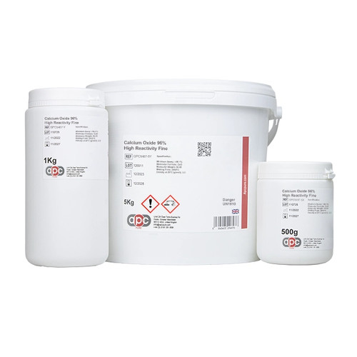 Calcium oxide high - calcium,