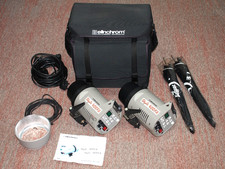2x Elinchrom Style 400FX Flash