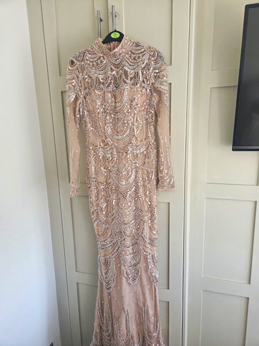 Ladies sequin beaded high - ladies,