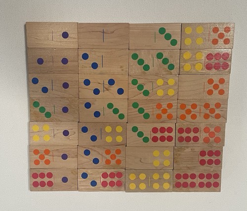Giant wooden dominoes - giant, 3