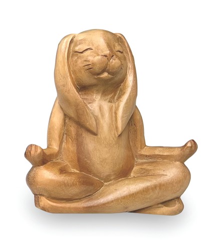 Yoga bunny figurine - yoga, pilates