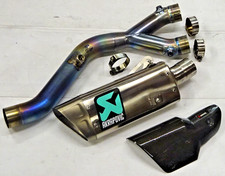 YAMAHA YZF R1M R1-M MT-10 MT10 AKRAPOVIC TITANIUM EXHAUST  END CAN  SILENCER