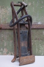 Antique c1930 Dunlop Minor Foot Pump In Original Old Vintage Untouched Condition