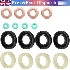 FIT PEUGEOT C3 CITROEN 207 307 1.6HDI FORD 1.6TDCI ORING FUEL INJECTOR SEAL KIT