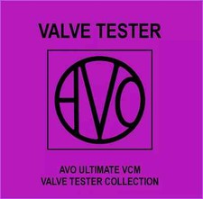 Avo - Ultimate VCM Valve Tube Tester Collection DVD/USB Instructions Schematics