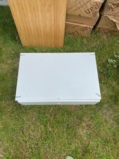 10 ELVARI white  shelves with feet (80x51cm) - used but in great condition