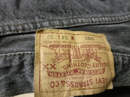 Levi 501 men jeans in - in, grey